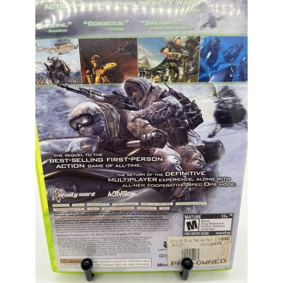 Call of Duty Modern Warfare 2 - Xbox 360 - CIB - TESTED - Picture 3 of 8